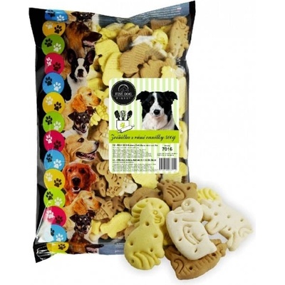 FINE DOG Bakery Zvířátka s vůní vanilky 500 g