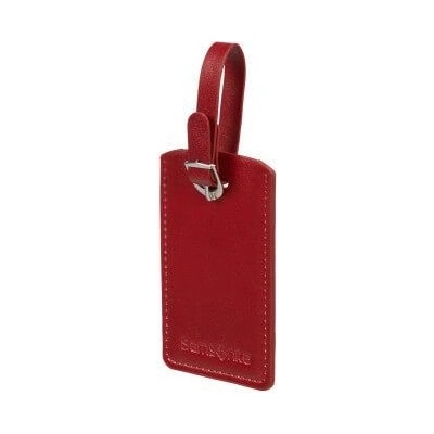 Samsonite Rectangle Luggage Tag 2 ks 121307-1041 Red
