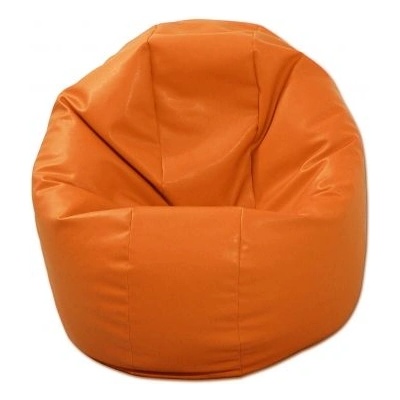 PUFRELAX Пуф, за деца, 210л. , Relaxo - Orange, Еко кожа, Пълнеж от Полистиролни перли, 8106 (PUF-G-R-ML-OR-k)