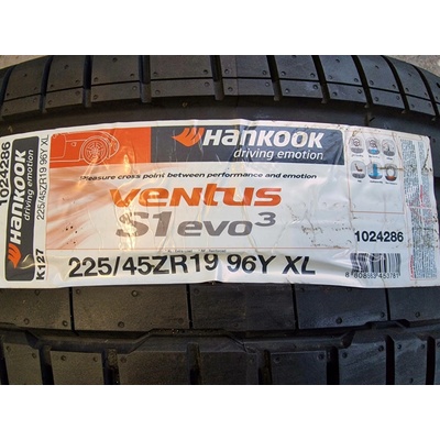Hankook Ventus S1 Evo3 K127 225/45 R19 96Y