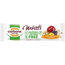 Cerbona Ovocná tyčinka so semienkami bez lepku bez laktózy vegan 35 g