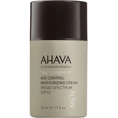 AHAVA Men Age Control Moisturizing Cream SPF15 слънцезащитен крем за лице spf 15 за мъже 50 мл