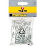Topex Aluminium rivets 3.2 x 8 mm, 50 pcs