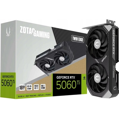 Zotac GeForce RTX 5060 Ti Gaming TWIN EDGE 16GB GDDR7 ZT-B50620E-10M