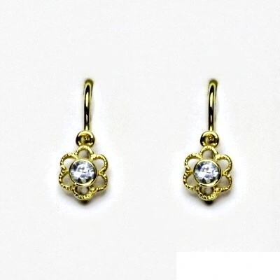 Čištín zlaté akvamarin žuté zlato dětské VE 197