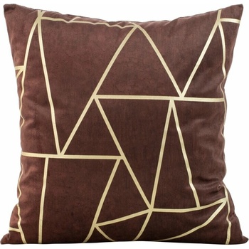 Takoy Zamatová BLINK 29 so zlatou geometrickou potlačou-HF-391088 45 x 45 cm