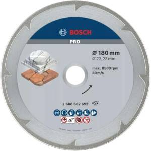 Bosch - Диамантен режещ диск за мрамор 180x22, 23 мм 2608602692 (2608602692)