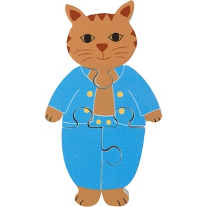 Orange Tree Toys Детски дървен пъзел Orange Tree Toys от 4 части - Котето Том (OTT06722) - ozone