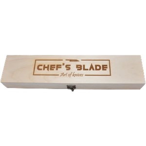 Chefsblade Кухненски нож - Ръчна изработка - България - Стомана N690 - Gyuto - 21 см. - CB 100086