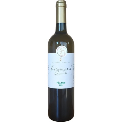 Vinárstvo Zsigmond Pálava 2023 akostné biele polosladké 13,5% 0,75 l (čistá fľaša)