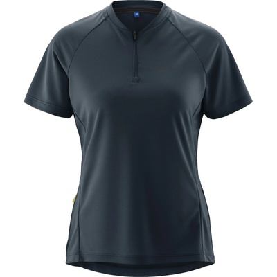 Gonso Дамска фланелка с къс ръкав за колоездене Gonso Women's Sitivo Jersey Blue Cycling jersey - Outerspace - размер 48 (EU) (156-2900-0118)