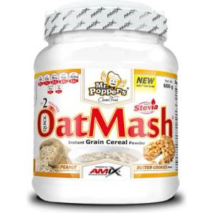 Amix Nutrition Oat Mash 600 г - овесени ядки на прах - Двоен белгийски шоколад / 600 г