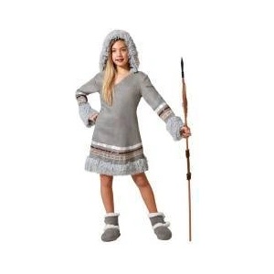 BigBuy Carnival Маскировъчен костюм за деца Сив Ескимос Размер 3-4 години ab8d82