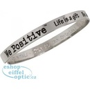 We Positive kovový náramek FR001 Silver