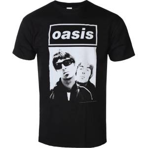 Low frequency Мъжка тениска Oasis - Noel & Liam Boxed Photo - LOW FREQUENCY - OA009TS