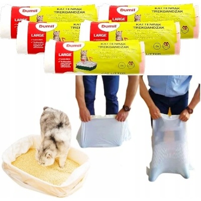 Dumil Vrecká do toalety pevné s páskou 5 x 40 ks