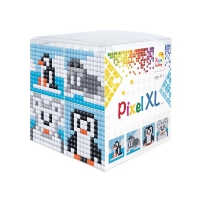 Pixel Pixelhobby Polárne zvieratká kocka XL