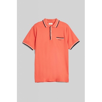 Gant polokošela 2-Col Tipping SS Pique Polo ružová