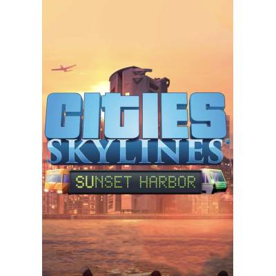 Paradox Interactive Cities Skylines Sunset Harbor (PC)