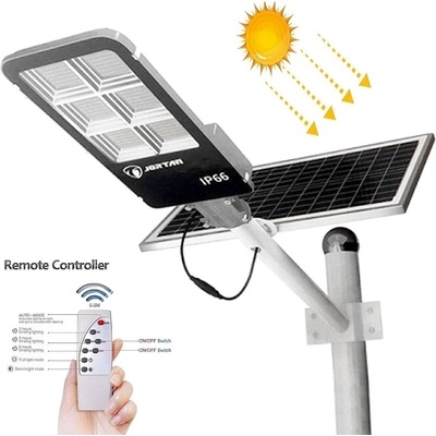 Jortan Улична соларна лампа с панел и стойка jortan 1800w