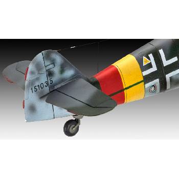 Revell Сглобяем модел Revell Военни: Самолети - Месершмит Bf109 G-2/4 (03829)