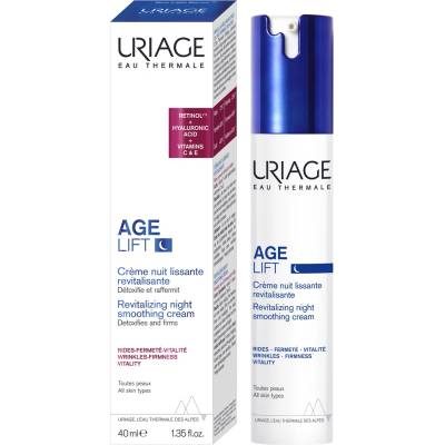 Uriage Age Lift Ревитализиращ нощен крем с лифтинг ефект, 40 ml
