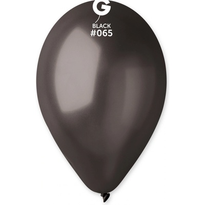 Gemar Balón metalický čierny 28 cm