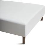 Juna Чаршаф с ластик Percale 160 x 200 x 30 см бял (618211)