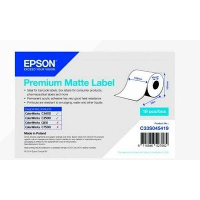 Epson 105mmx35m, 18ks, C33S045727