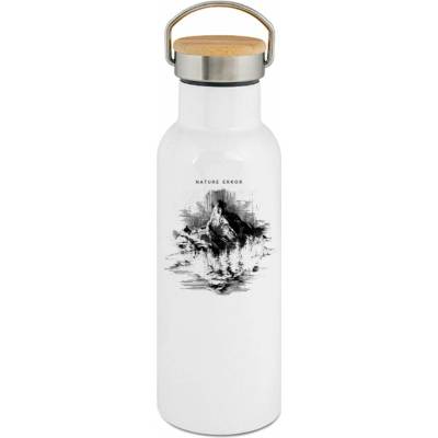 123TRIKO termoska Nature Error, černý tisk 500 ml