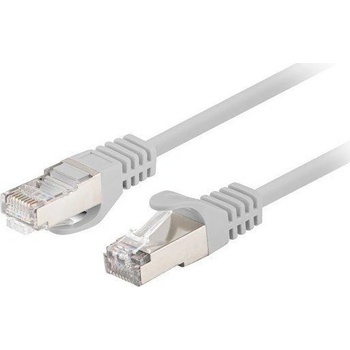 Lanberg Мрежов кабел-patchcord CAT6 FTP, Lanberg 43616, 2 X RJ45, дължина 2m, AWG26, 10Gb/s-250MHz, мрежова връзка, ethernet, сив (PCF6-20CC-0200-S) (PCF6-20CC-0200-S)