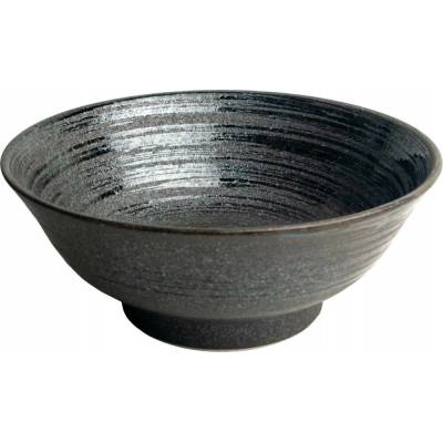Edo Japonská miska na Ramen Uzu Black 22 x 9 cm 1100 ml