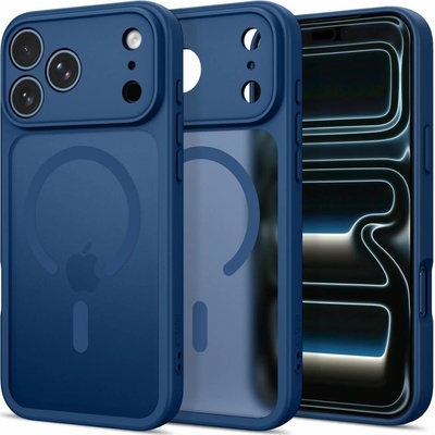 Tech-Protect Basicmag MagSafe kryt na iPhone 17 Pro / 18 Pro matte deep blue