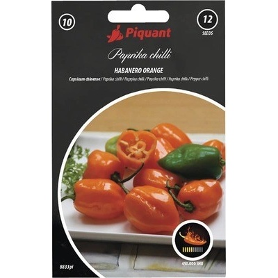 Paprička chilli Habanero Orange semena Piquant