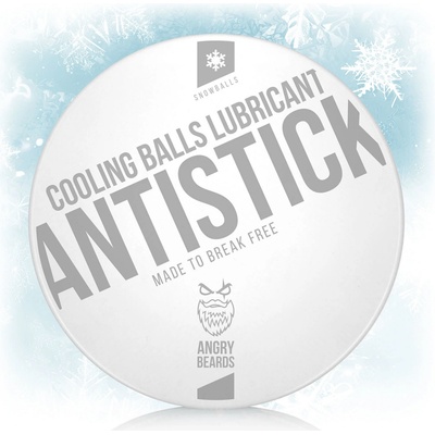 Angry Beards Antistick Snowballs Chladivý lubrikant na kule 55 g – Sleviste.cz