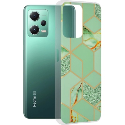Techsuit Калъф Techsuit - Marble, Redmi Note 12 5G/Poco X5, Green Hex (KF2313005)
