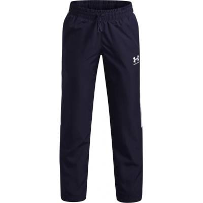 Under Armour RIVAL WOVEN PANTS Tmavo modrá Biela