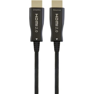 Gembird HDMI 2.0 - HDMI 2.0 M/M видеокабел 80 м черен "AOC Premium Series" CCBP-HDMI-AOC-80M (CCBP-HDMI-AOC-80M)
