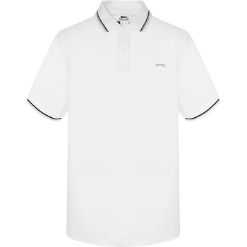 Image 1 of Slazenger Мъжка блуза с яка Slazenger Tipped Polo Shirt Mens - White