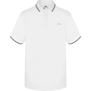Slazenger Мъжка блуза с яка Slazenger Tipped Polo Shirt Mens - White