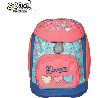S-Cool Ученическа анатомична раница scool pro dream