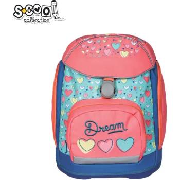 S-Cool Ученическа анатомична раница scool pro dream