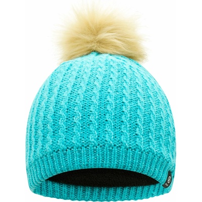 Dare2b dívčí zimní čepice Creative beanie DGC336 tyrkysová