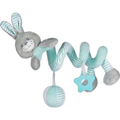 Baby Mix hračka na postieľku špirála králik mätový