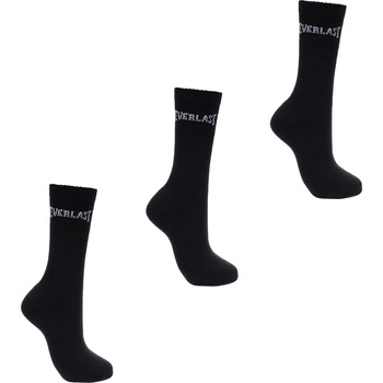 Image 1 of Everlast Мъжки чорапи Everlast 3 Pack Crew Socks Mens - Black