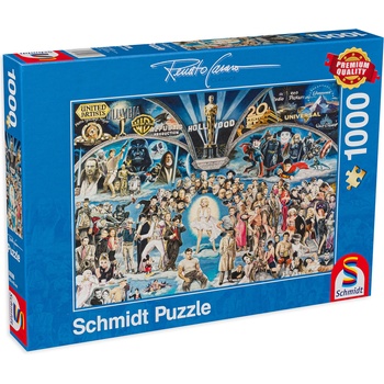 Schmidt Spiele Пъзел Schmidt от 1000 части - Холивуд, Ренато Касаро (59398)