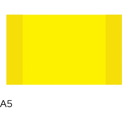 LUMA Obal na sešit A5 NEON Žlutý