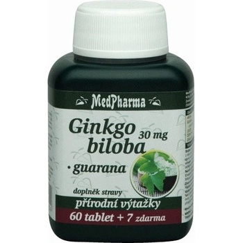 MedPharma Ginkgo biloba + Guarana 67 tabliet