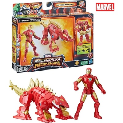 Hasbro Marvel Mech Strike Mechasaurus Iron Man a Iron Stomper