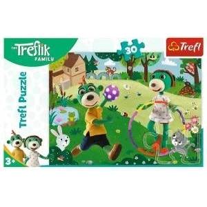 Trefl Puzzle - 30 - Active day - Treflik Family Trefl 18287